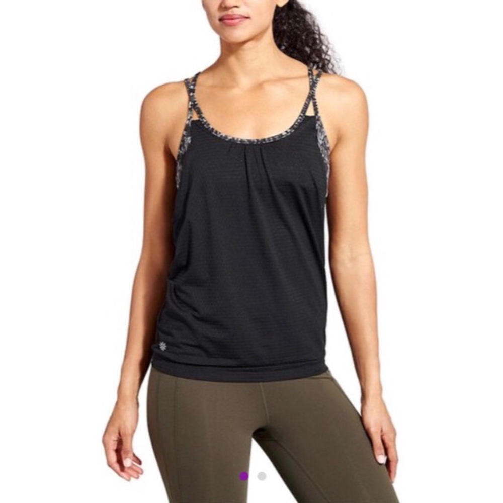Athleta Cobra Dot Invigorate Tank Top